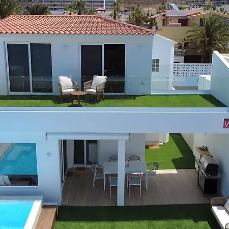 Luxury Family Buho Heated Pool Villa Palm-mar